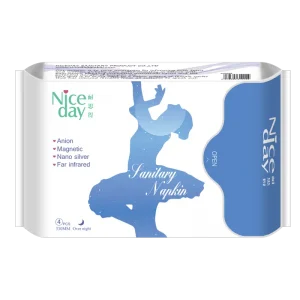 Купить инновационные прокладки из органического хлопка с анионовой полоской от бренда NiceDay Прокладки для Женщин с антибактериальным эффектом